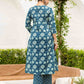 Cotton Printed Straight Kurta with Pant & Dupatta
