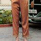 Silk Blend Sequins Work, Embroidery and Embroidery Lace Straight Kurta with Pant & Dupatta