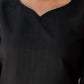 Silk Blend Gota Lace Straight Kurta with Pant & Dupatta