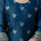 Silk Blend Weaving Straight Kurta with Pant & Dupatta