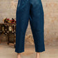 Silk Blend Weaving Straight Kurta with Pant & Dupatta