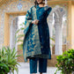 Silk Blend Weaving Straight Kurta with Pant & Dupatta