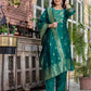 Silk Blend Weaving Straight Kurta with Pant & Dupatta