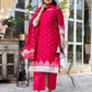 Silk Blend Weaving Straight Kurta with Pant & Dupatta
