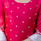 Silk Blend Weaving Straight Kurta with Pant & Dupatta
