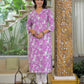 Cotton Printed Straight Kurti