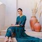 Silk Blend Embroidery Straight Kurta with Pant & Dupatta