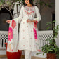 Silk Embroidery and Sequins Work, Embroidery Lace Straight Kurta with Pant & Dupatta