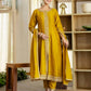 Silk Embroidery, Sequins Work and Embroidery Lace Anarkali Kurta with Pant & Dupatta