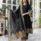 Rayon Weaving Anarkali Kurta with Pant & Dupatta