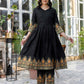 Rayon Weaving Anarkali Kurta with Pant & Dupatta
