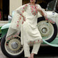 Silk Blend Embroidery and Sequins Work Straight Kurta with Pant & Dupatta