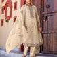 Silk Embroidery and Sequins Work, Lace Straight Kurta with Pant & Dupatta