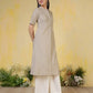 Cotton Woven Design Straight Kurti