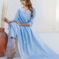 Cotton Embroidery and Mirror Work A-Line Kurta with Pant & Dupatta