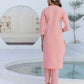 Cotton Embroidery and Mirror Work A-Line Kurta with Pant & Dupatta