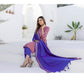 Cotton Weaving A-Line Kurta with Pant & Dupatta