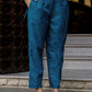 Cotton Blend Embroidery Work and Gota Lace A-Line Kurta with Pant & Dupatta