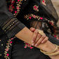 Silk Blend Embroidery, Sequins Work and Embroidery Lace Straight Kurta with Pant & Dupatta