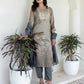 Silk Embroidered Straight Kurta with Pant & Dupatta