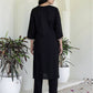 Rayon Sequins, Embroidery and Gota Lace Straight Kurta with Pant & Dupatta