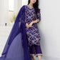 Silk Printed Straight Kurta with Pant & Dupatta