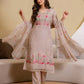 Silk Blend Embroidered A-Line Kurta with Pant & Dupatta