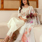 Silk Blend Embroidered Straight Kurta with Pant & Dupatta