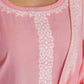 Cotton Weaving Straight Kurta with Pant & Dupatta