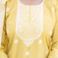 Cotton Weaving Straight Kurta with Pant & Dupatta