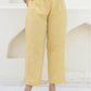Cotton Weaving Straight Kurta with Pant & Dupatta
