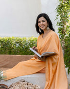 Cotton Woven Woven Straight 3 Piece Kurta Set