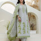 Cotton Woven Design Straight Kurta with Pant & Dupatta