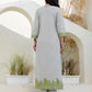 Cotton Woven Design Straight Kurta with Pant & Dupatta
