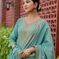 Cotton Woven Design Straight Kurta with Pant & Dupatta