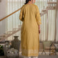 Cotton Woven Design Straight Kurta with Pant & Dupatta