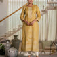Cotton Woven Design Straight Kurta with Pant & Dupatta