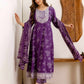 Rayon Printed Anarkali Kurta with Pant & Dupatta