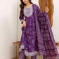 Rayon Printed Anarkali Kurta with Pant & Dupatta