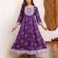Rayon Printed Anarkali Kurta with Pant & Dupatta