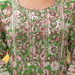 Cotton Anarkali Printed Round Neck Kurta with Pant & Dupatta