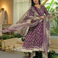 Cotton Printed Anarkali Kurta with Pant & Dupatta