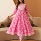 Cotton Printed Anarkali Kurta with Pant & Dupatta