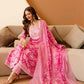 Cotton Printed Anarkali Kurta with Pant & Dupatta