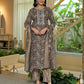 Cotton Printed Straight Kurta with Pant & Dupatta