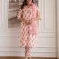 Cotton Printed Straight Kurta with Pant & Dupatta