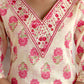 Cotton Printed Straight Kurta with Pant & Dupatta
