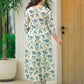 Cotton Printed Anarkali Kurta with Pant & Dupatta