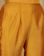 Silk Blend Embroidered Anarkali 3 Piece Kurta Set