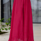 Silk Embroidered Straight Kurta with Pant & Dupatta